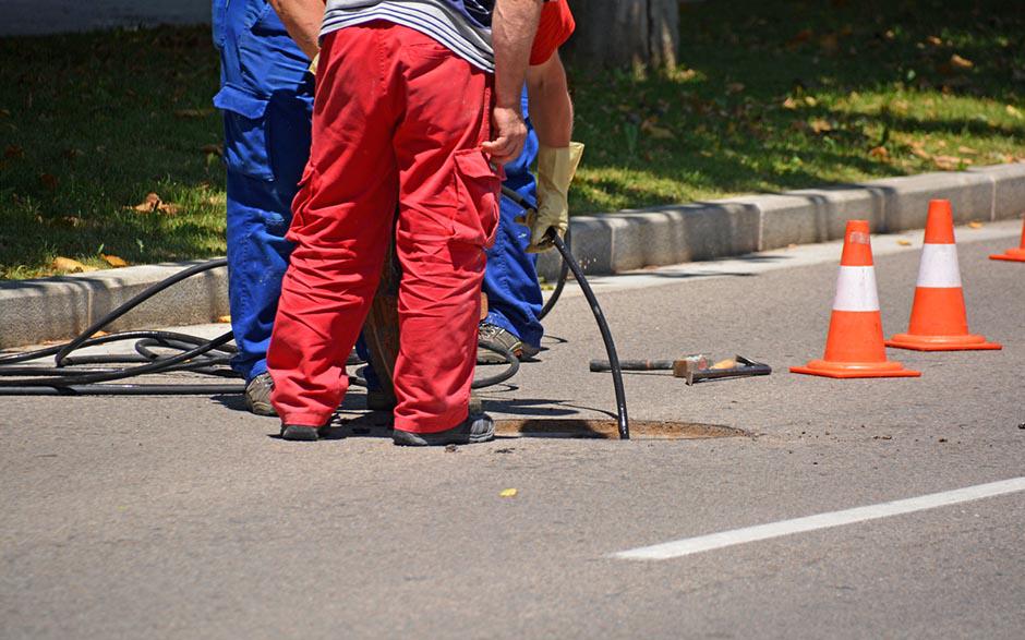 travaux assainissement Cerny